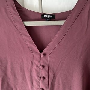 Express purple blouse